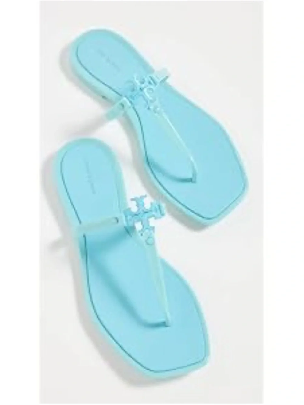 Tory Burch Women's Roxanne Jelly Sandals, Island Blue/Island Blue, 10 Medium US